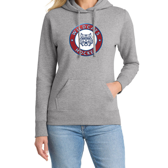 Wildcats Hockey "Classic" Ladies Hoodie