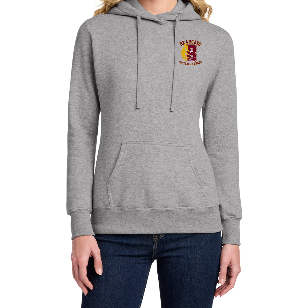 Bearcats Football & Cheer Ladies Hoodie