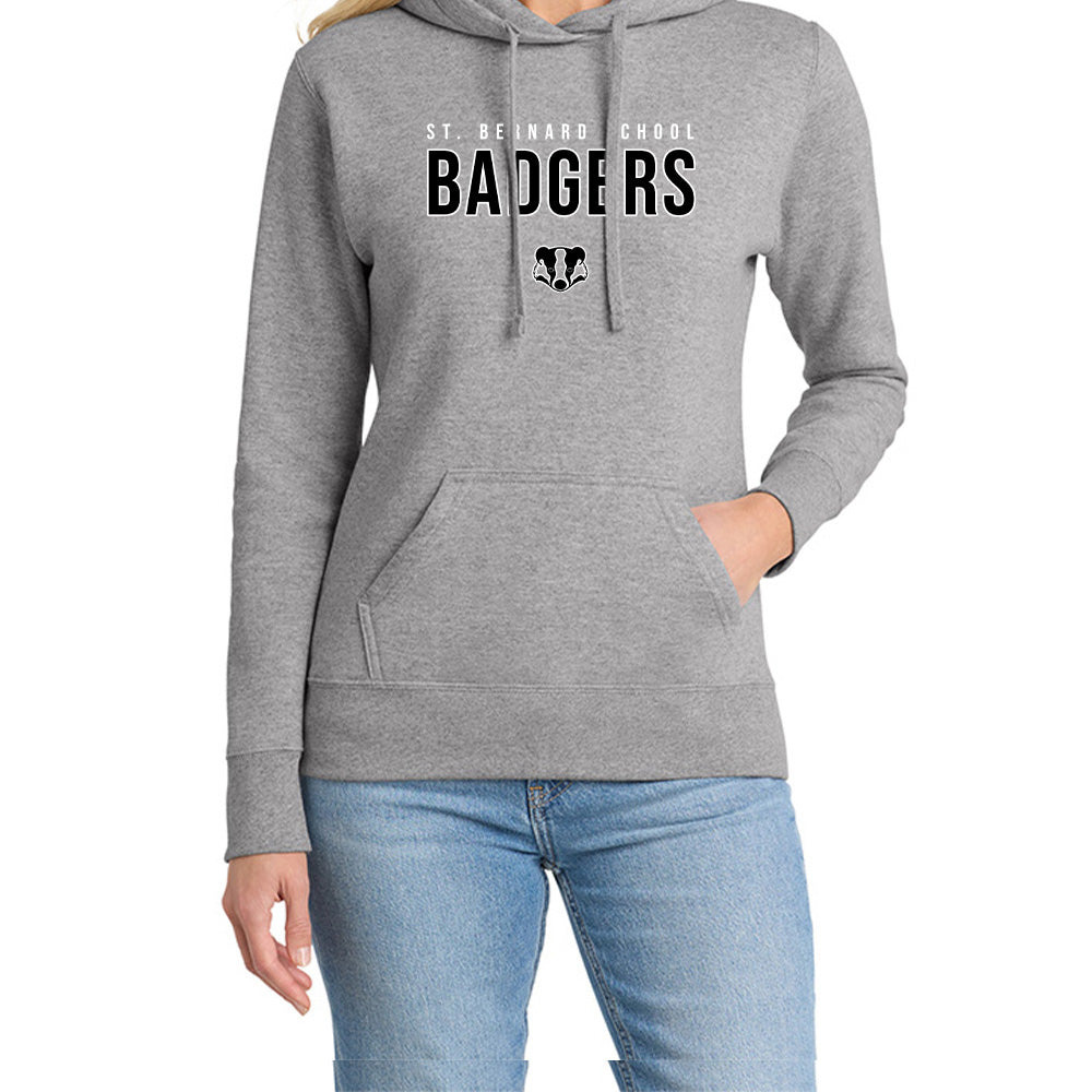 Saint Bernard "STB" Ladies Fleece Hoodie