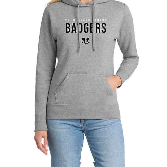 Saint Bernard "STB" Ladies Fleece Hoodie