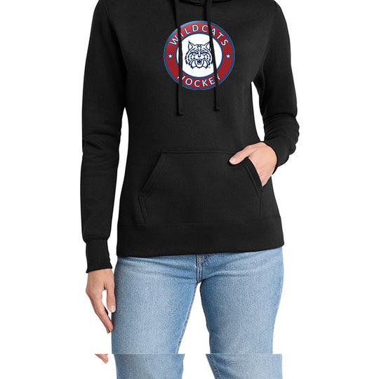 Wildcats Hockey "Classic" Ladies Hoodie