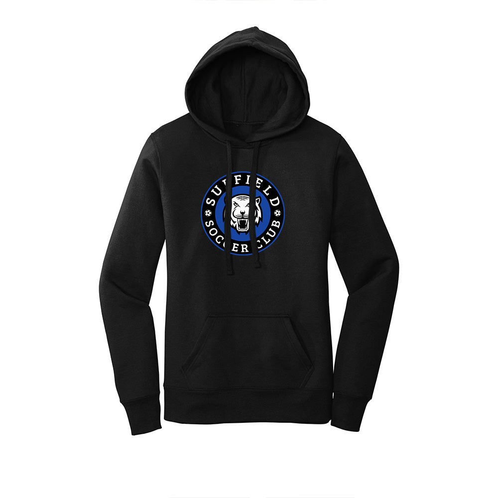 Suffield Soccer Club Ladies Fleece Hoodie