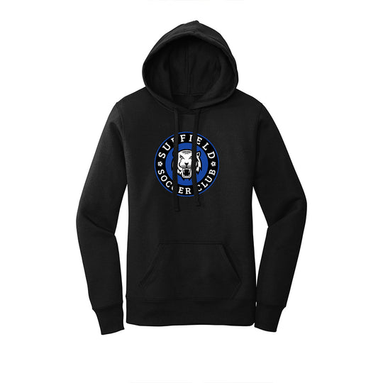 Suffield Soccer Club Ladies Fleece Hoodie
