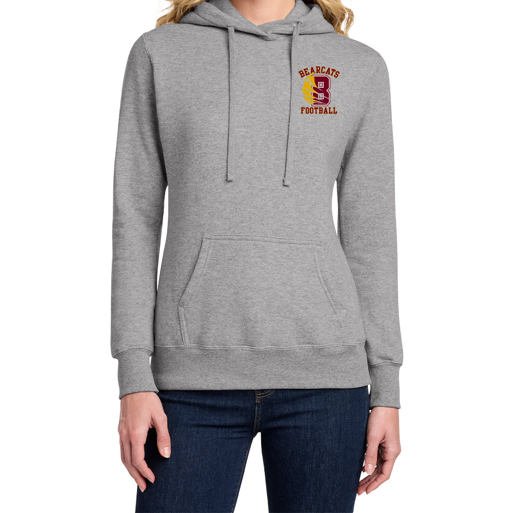 Bearcats Football Ladies Hoodie