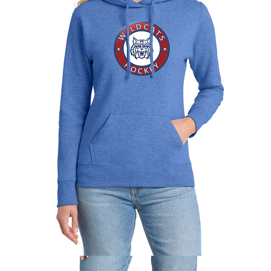 Wildcats Hockey "Classic" Ladies Hoodie
