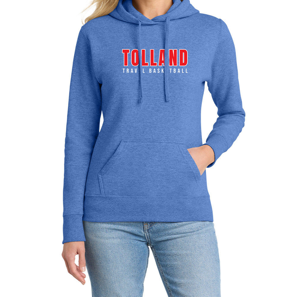 Tolland Ladies "TB" Fleece Hoodie
