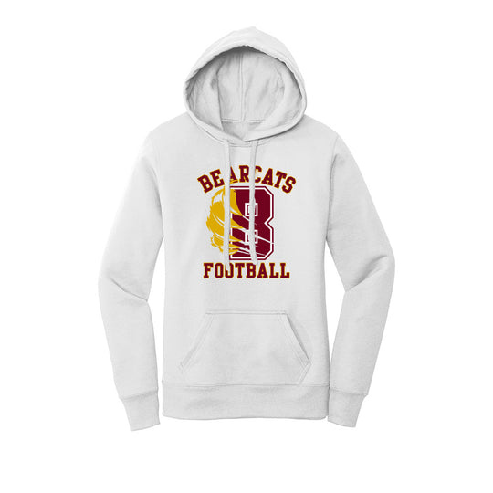 Bearcats Football Ladies Hoodie
