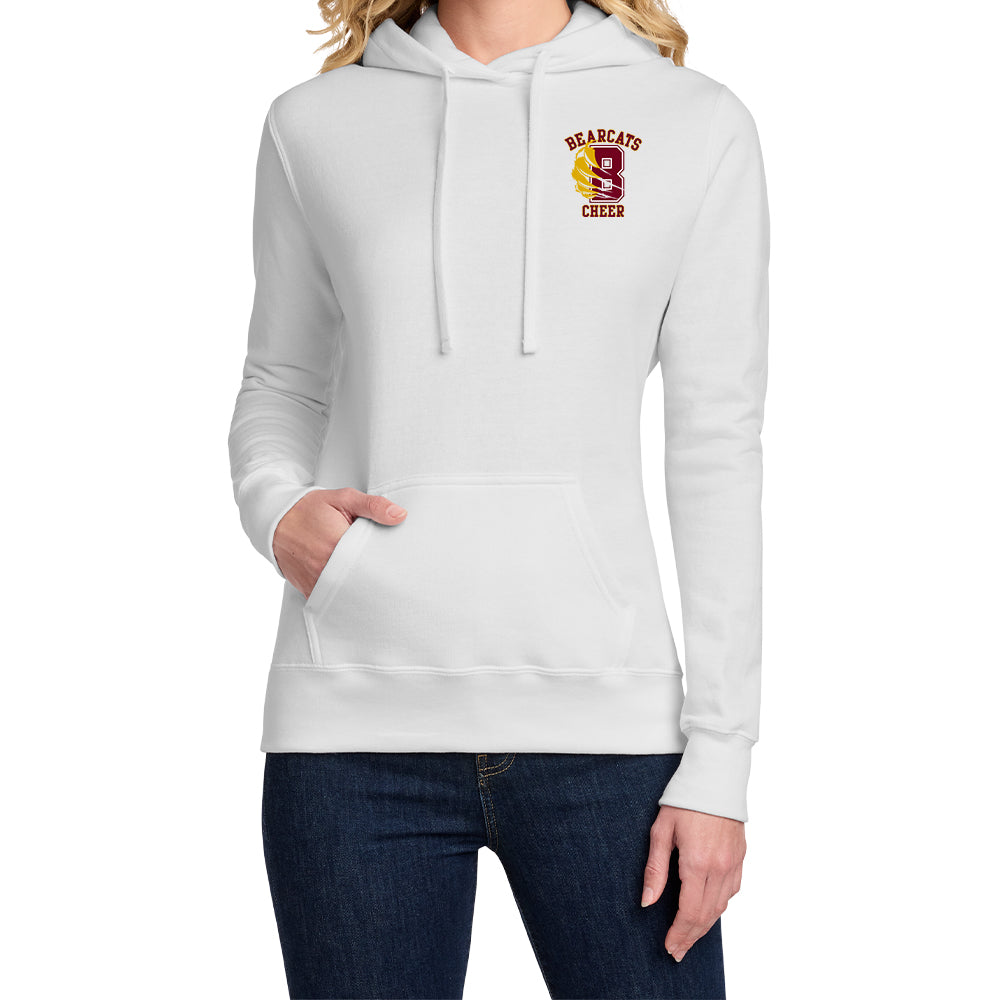 Bearcats Cheer Ladies Hoodie