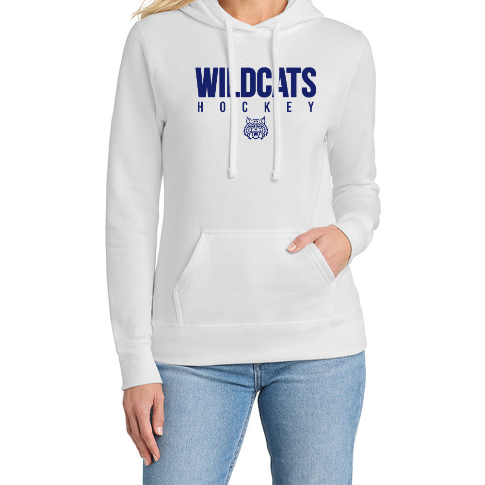 Wildcats Hockey "WH" Ladies Hoodie