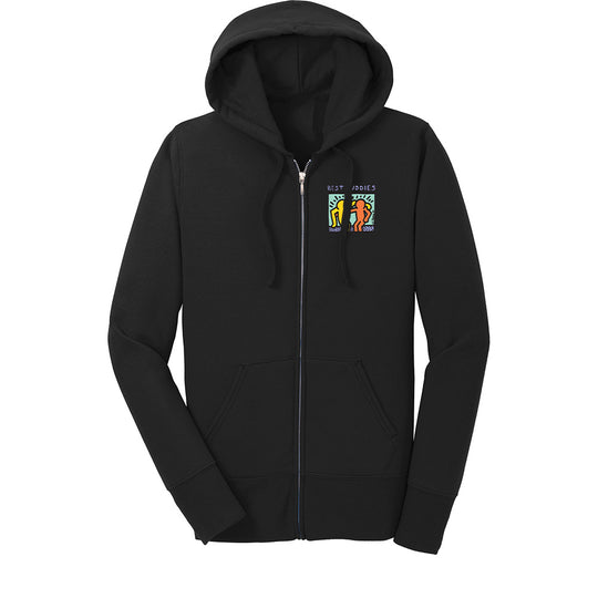 JFK Best Buddies Ladies Full Zip Hoodie