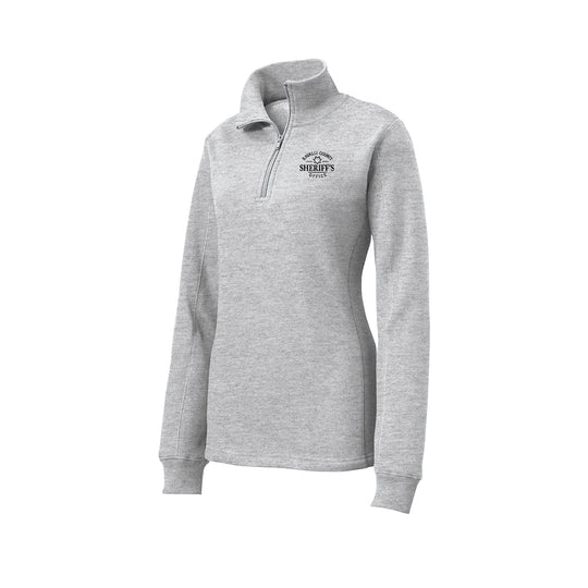 Sport-Tek® Women's 1/4-Zip Sweatshirt (Embroidered)