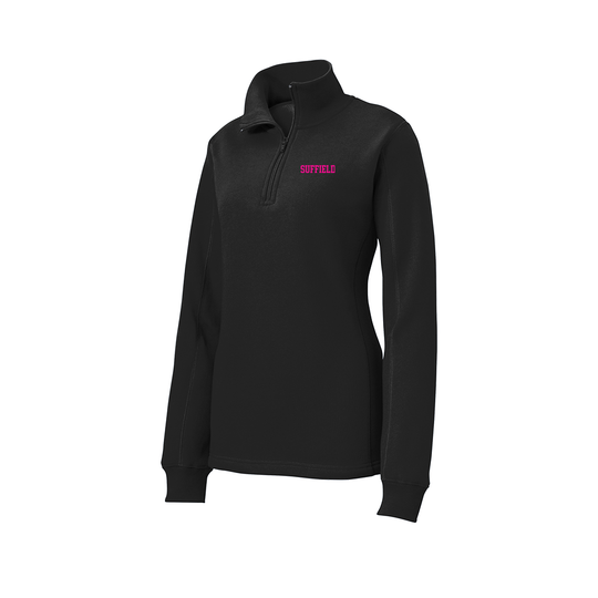 Suffield PTO Ladies Sweatshirt 1/4 Zip