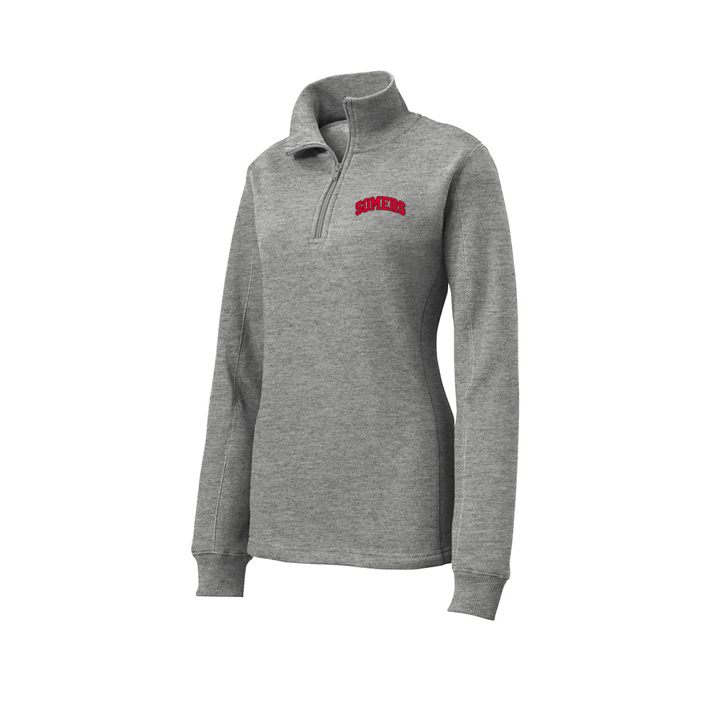 Somers PTO "Arch" Ladies Sweatshirt 1/4 Zip