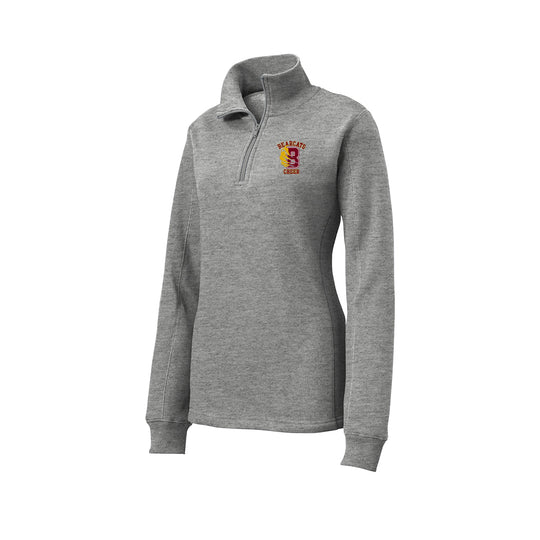 Bearcats Cheer Ladies 1/4 Zip Sweatshirt