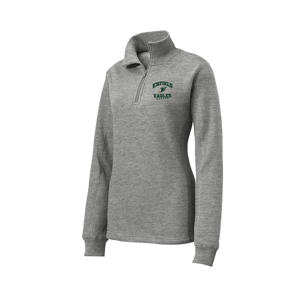 Enfield Eagles Soccer Ladies 1/4 Zip Sweatshirt