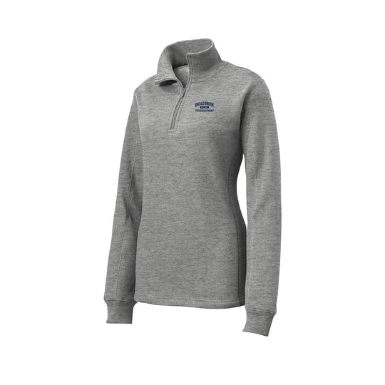 Broad Brook Fire Ladies "EST" Sweatshirt 1/4 Zip