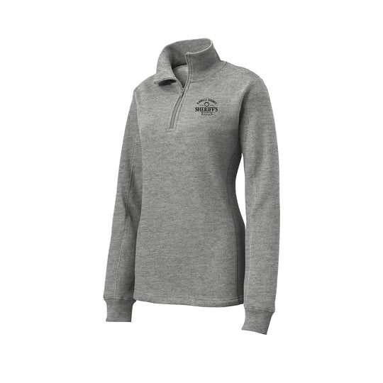 Sport-Tek® Women's 1/4-Zip Sweatshirt (Embroidered)