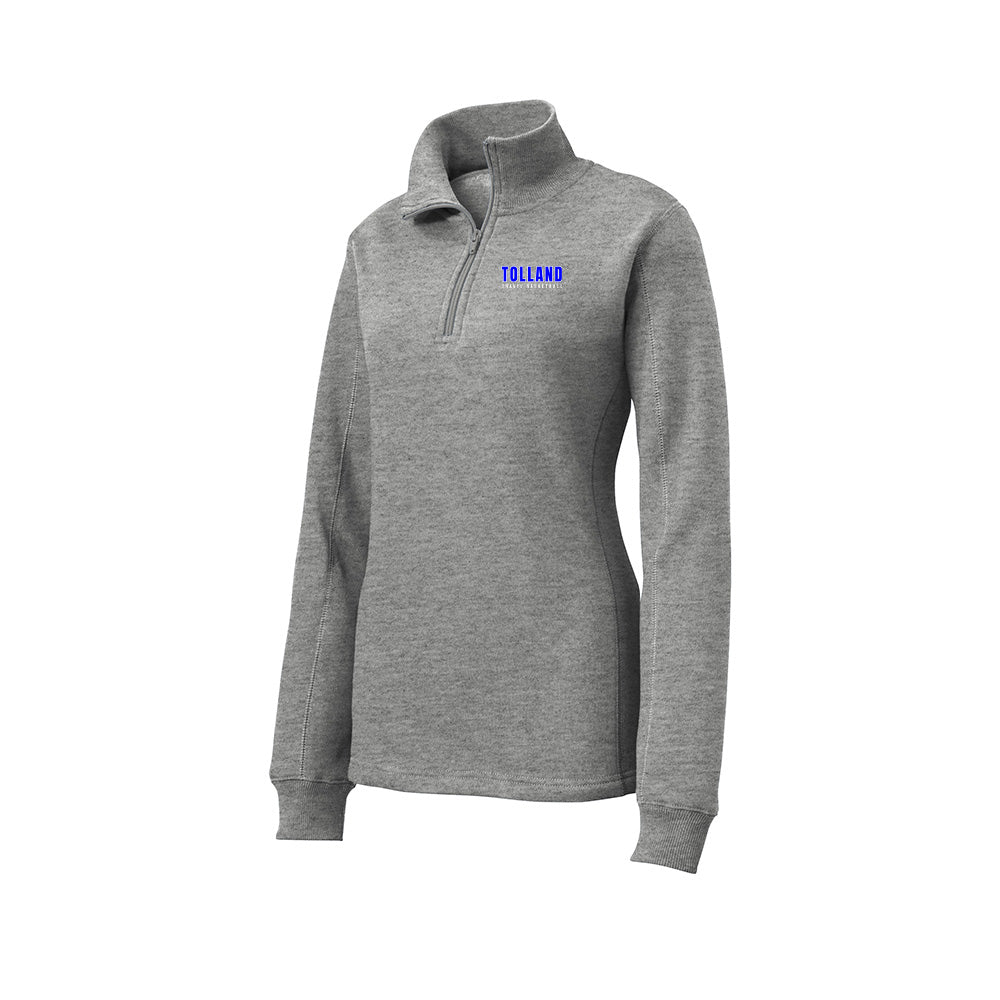 Tolland Ladies 1/4 Zip Sweatshirt