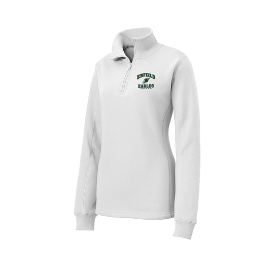 Enfield Eagles Soccer Ladies 1/4 Zip Sweatshirt
