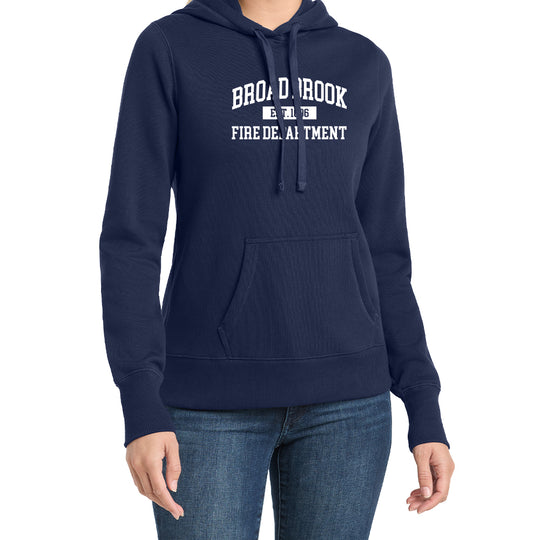 Broad Brook Fire "EST" Ladies Fleece Hoodie