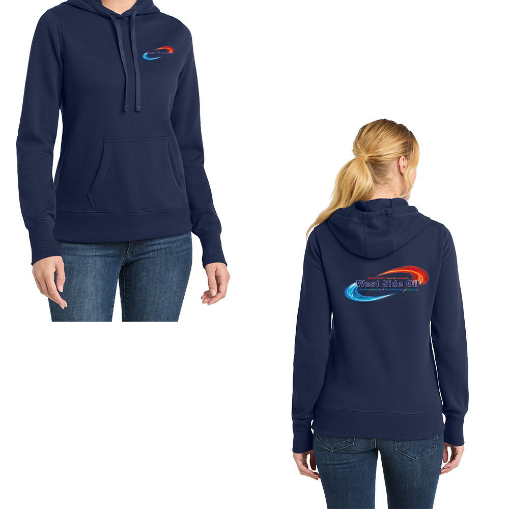 West Side Oil Ladies Fleece Hoodie