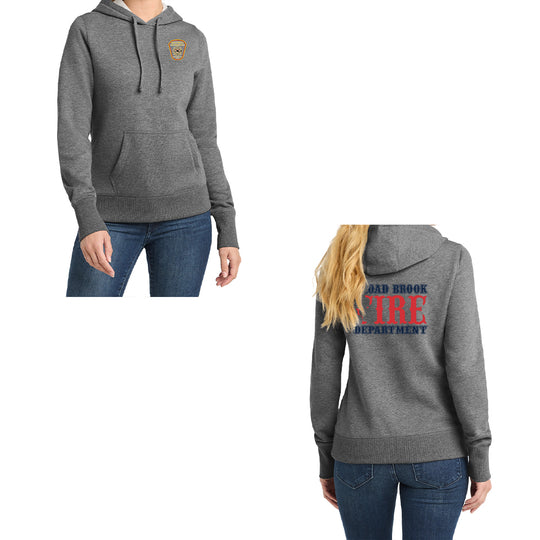 Broad Brook Fire Ladies Fleece Hoodie