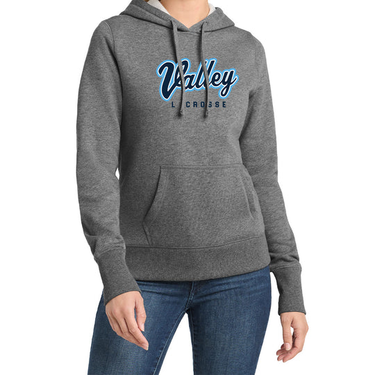 Valley Lacrosse Ladies Fleece Hoodie