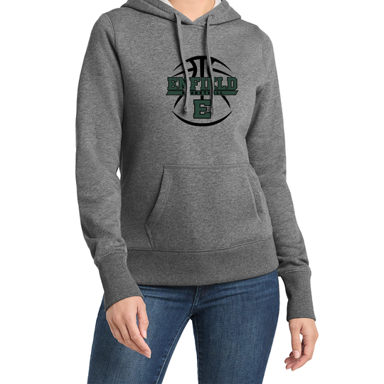 Enfield Basketball Ladies Fleece Hoodie