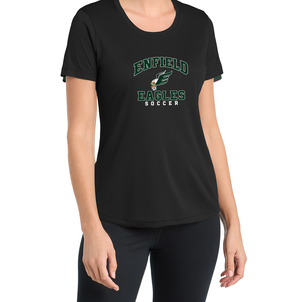 Enfield Eagles Soccer Ladies Competitor Tee