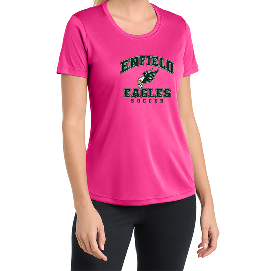 Enfield Eagles Soccer Ladies Competitor Tee