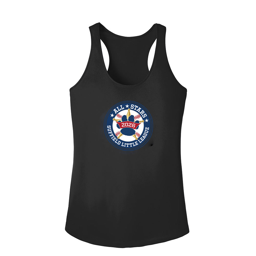 SLL Ladies *ALL STARS* Racerback Tech Tank