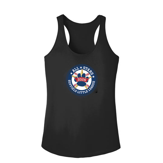 SLL Ladies *ALL STARS* Racerback Tech Tank