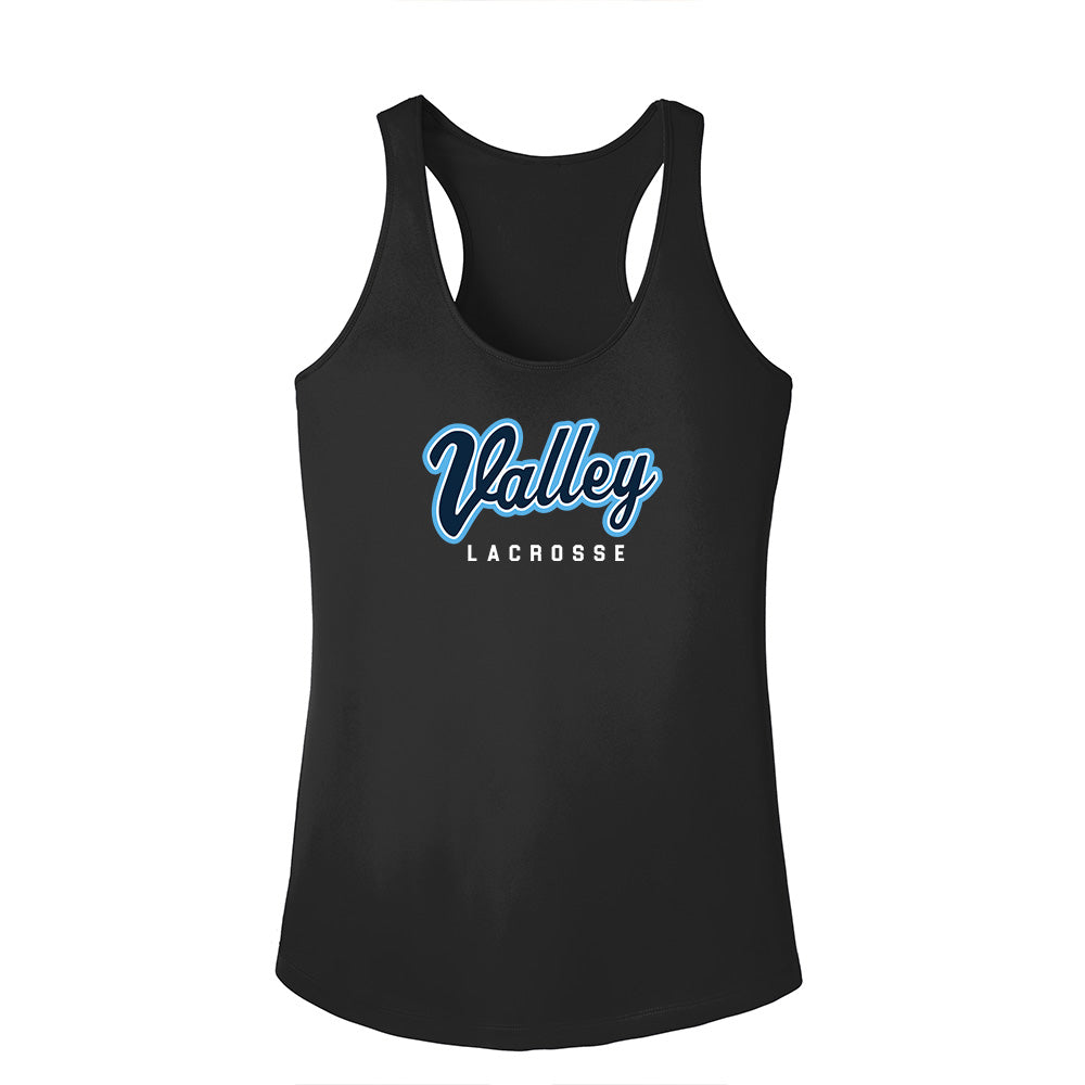 Valley Lacrosse Ladies Racerback Tank