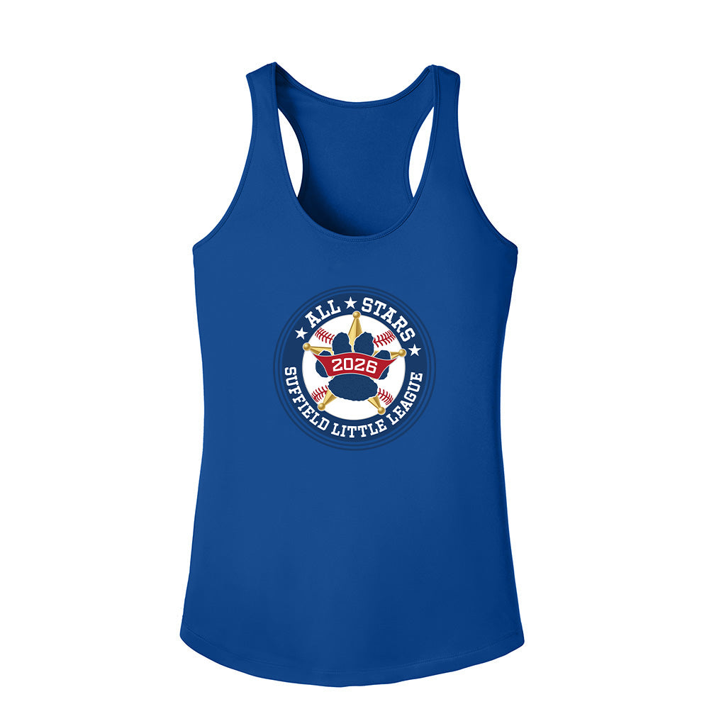 SLL Ladies *ALL STARS* Racerback Tech Tank