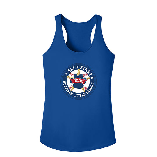 SLL Ladies *ALL STARS* Racerback Tech Tank