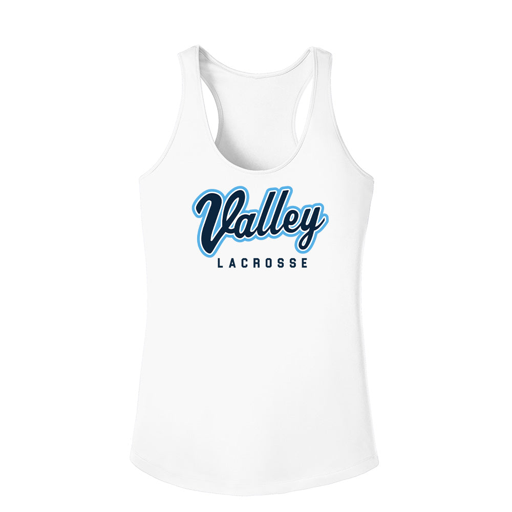 Valley Lacrosse Ladies Racerback Tank