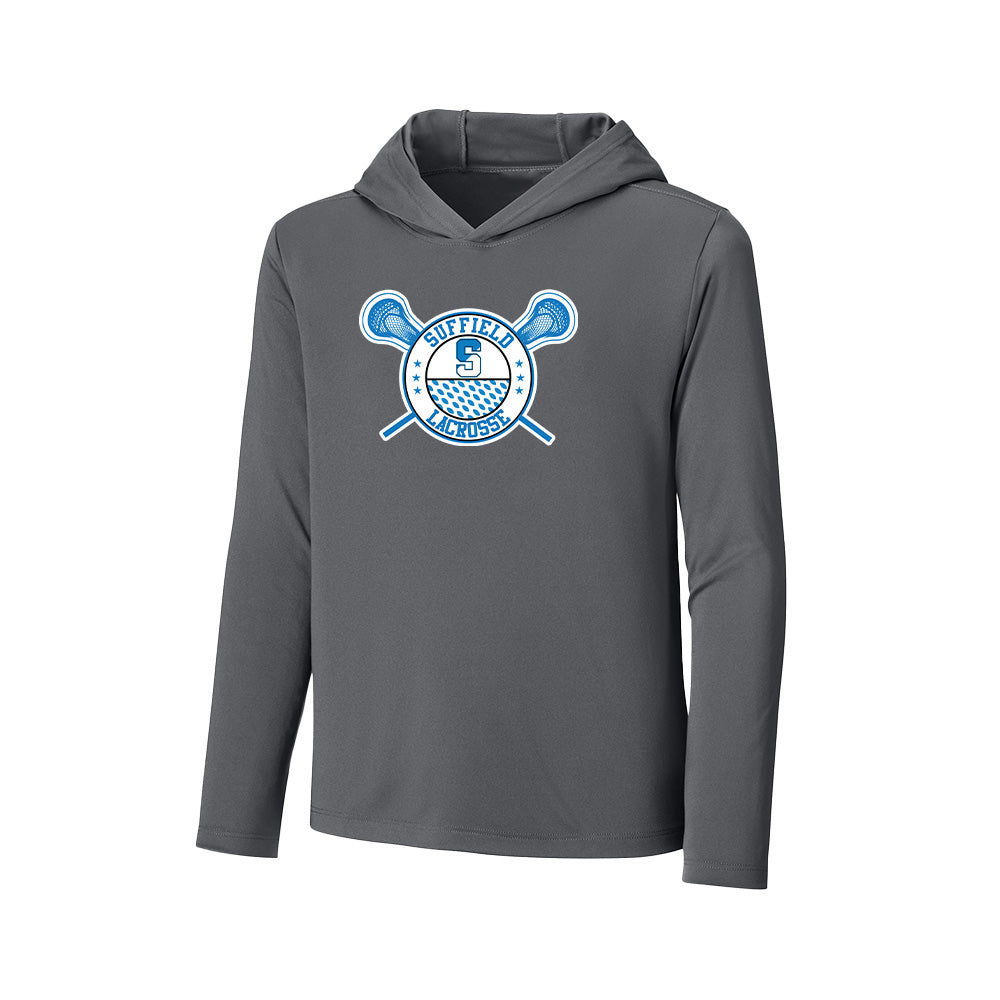 Suffield Youth Lacrosse "Classic" LS T-Shirt Hoodie
