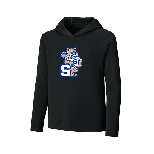 Suffield Youth Lacrosse "New Cat" LS T-Shirt Hoodie