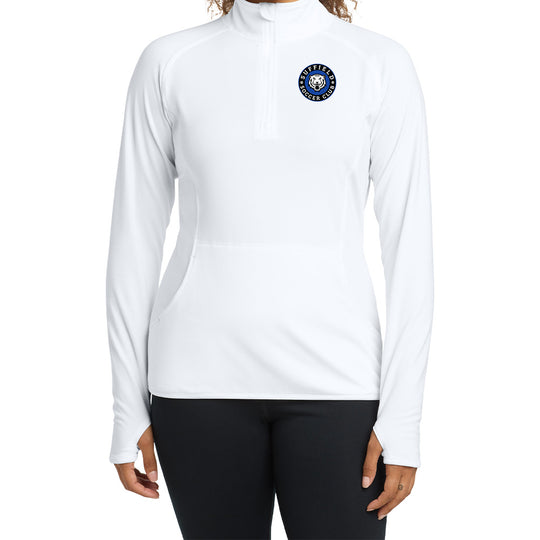 Suffield Soccer Club Ladies 1/4-Zip Pullover