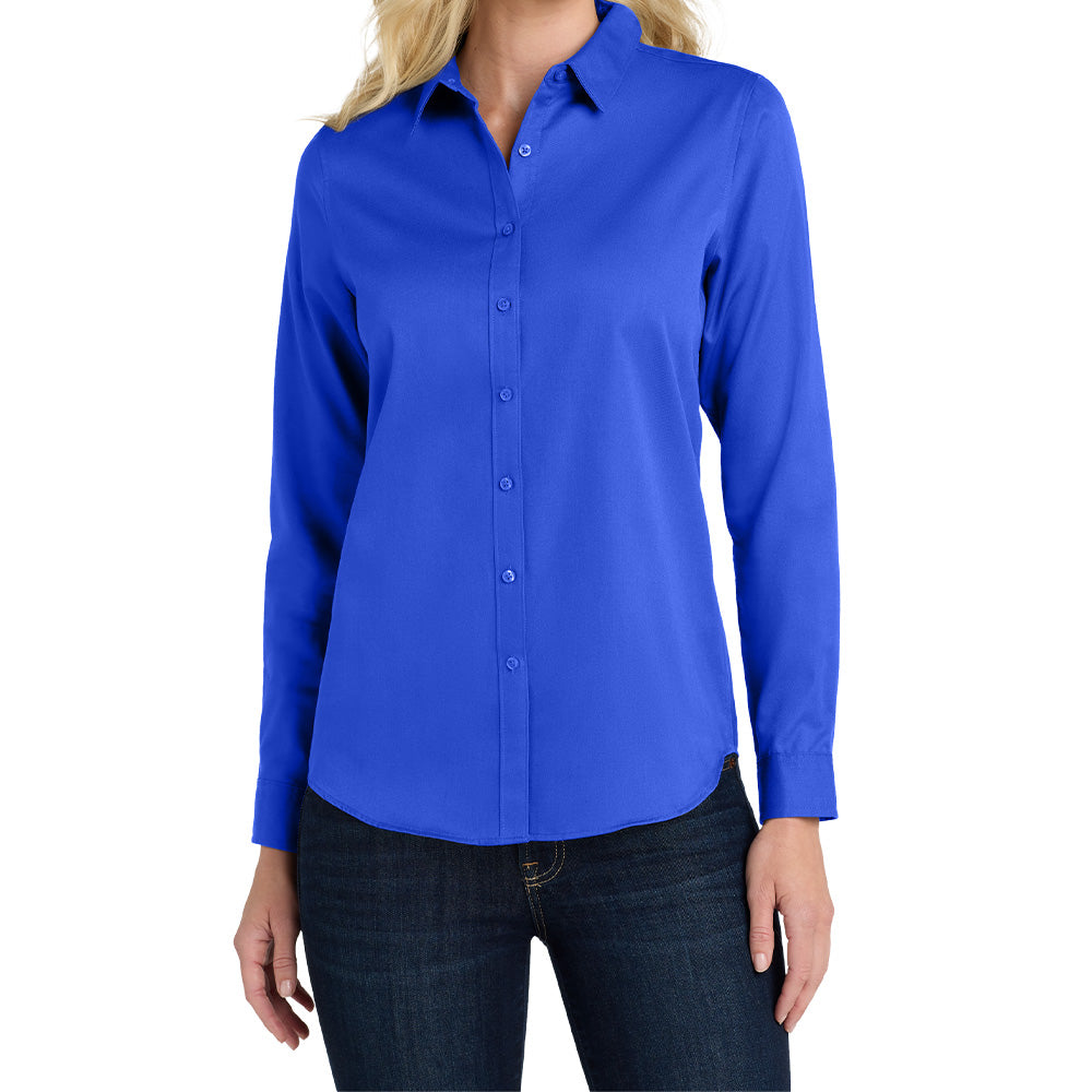 Port Authority® Women's Long Sleeve superPro React™