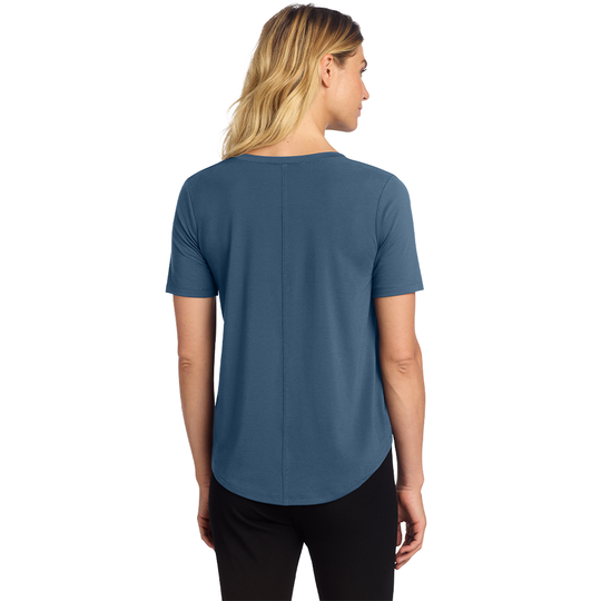West Side Oil Women’s Stretch Jersey Relaxed Scoop