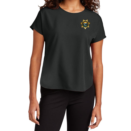Mercer+Mettle® Women's Stretch Crepe Crew