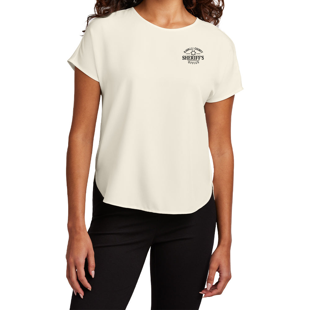 Mercer+Mettle® Women's Stretch Crepe Crew (RCSO)