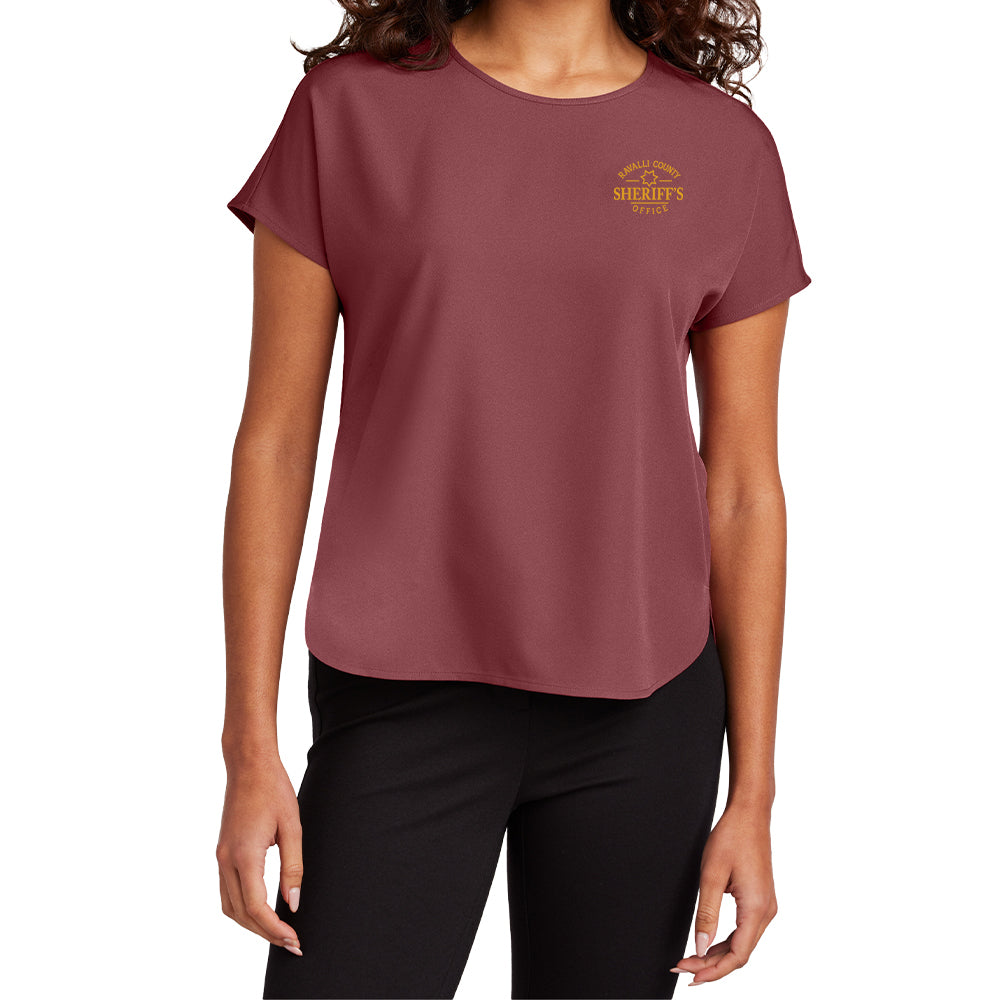 Mercer+Mettle® Women's Stretch Crepe Crew (RCSO)