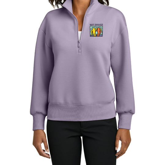 JFK Best Buddies Ladies Soft Spacer 1/4-Zip