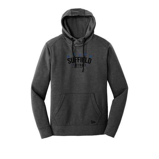 Suffield LL Adult New Era Tri-blend Hoodie "Classic Softball" - NEA510 (color options available)