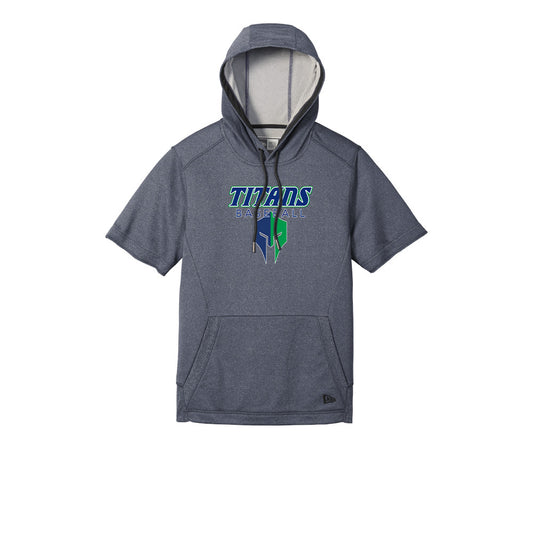 Titans Adult New Era Performance Terry Short Sleeve Hoodie "Classic" - NEA533 (color options available)