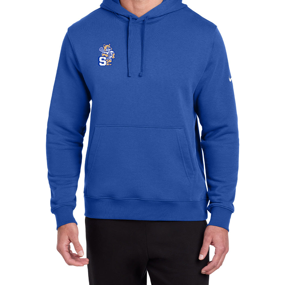 Suffield Lacrosse "New Cat" Nike Fleece Hoodie