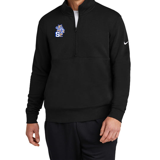 Suffield Lacrosse "NewCat" Nike Club 1/2 Zip