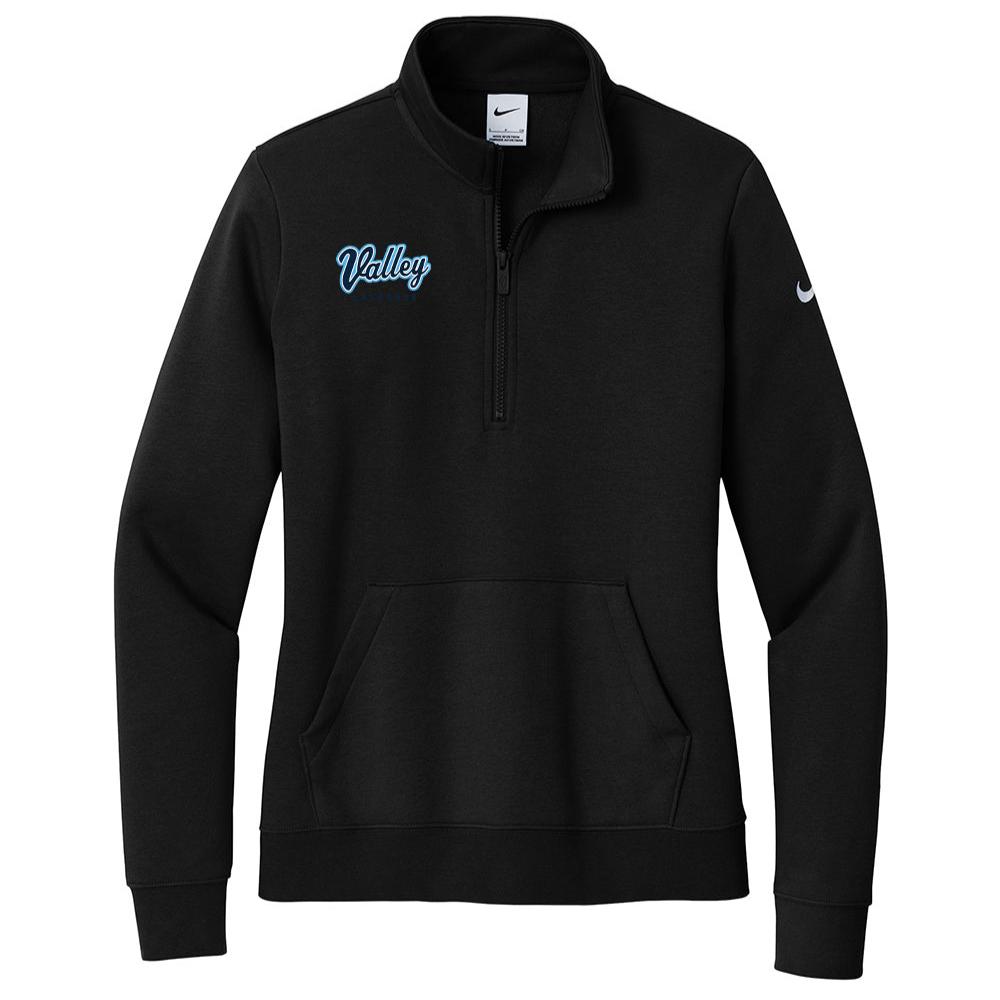 Valley Lacrosse Nike Club Ladies Hoodie 1/2 Zip